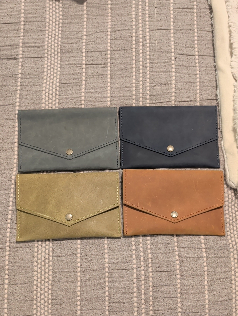 Portland Leather - Large Snap Envelopes